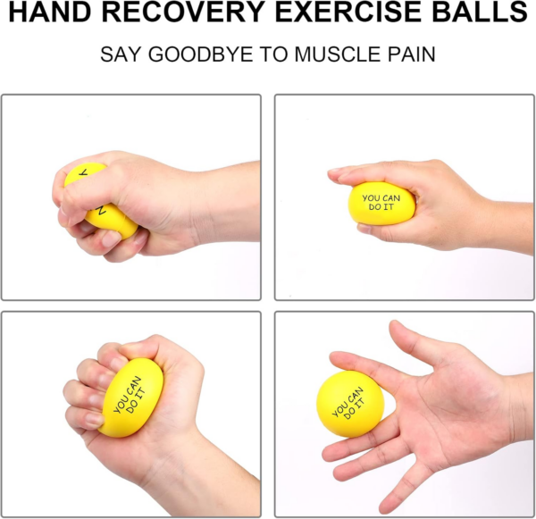 79563f8be1b45ca42297dafead4a5c61.png Stress Balls (5 Pack) for Kids and Adults - Stress Relief Balls with Motivational Quetos - Hand Exercise Balls to Relieve Anxiety and Stress
