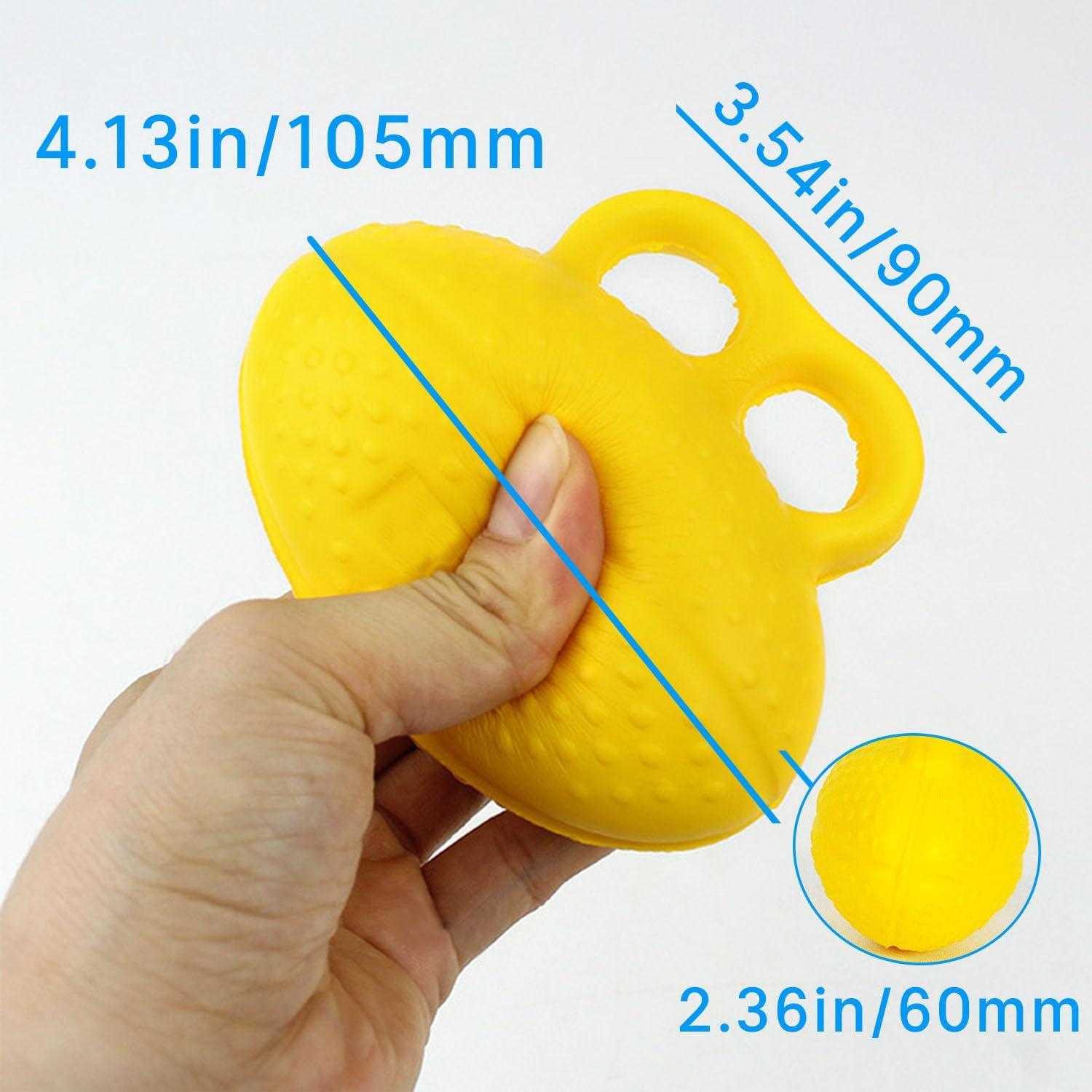 Hand Grip Strengthener for Seniors,Hand Exercise Ball for Patient Recovery Elderly Stroke Arthritis Physical Therapy Anxiety Stress Relief Pressure Squeeze for Yoga Muscles Massage - Image 6