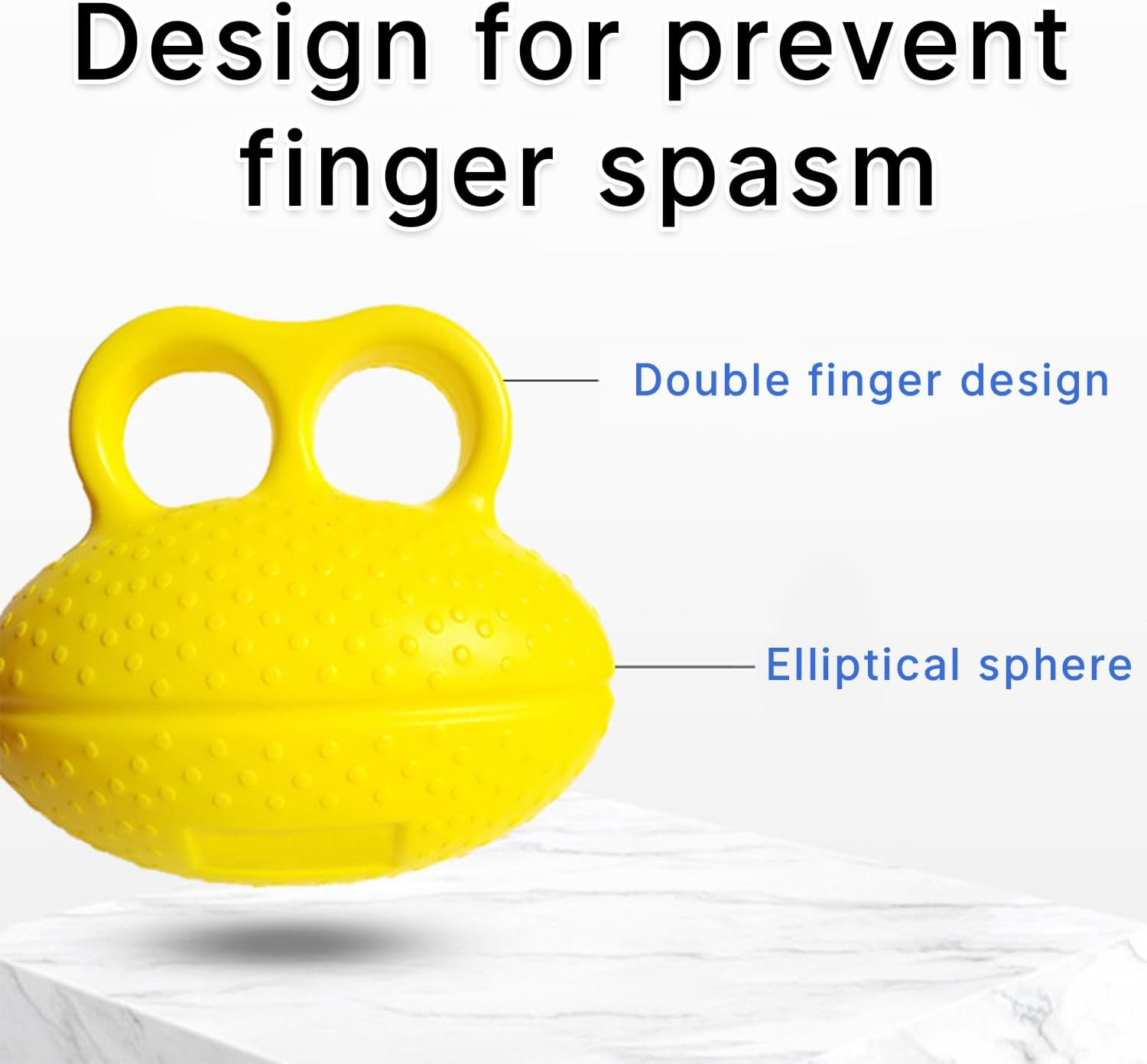 Hand Grip Strengthener for Seniors,Hand Exercise Ball for Patient Recovery Elderly Stroke Arthritis Physical Therapy Anxiety Stress Relief Pressure Squeeze for Yoga Muscles Massage - Image 4